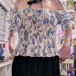 Floral Off-Shoulder Top